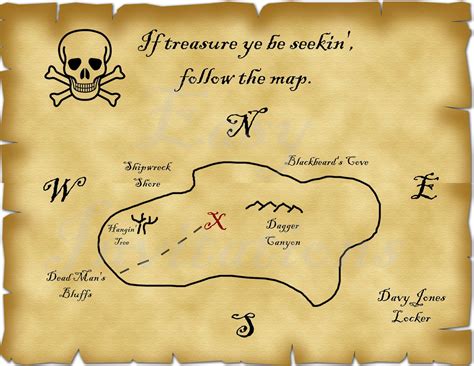 Printable Treasure Map Pdf
